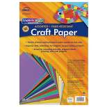 Fadeless Art Paper, 50 lb., 12 x 18 Inches, Multiple Colors, 20 Sheets