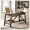 Signature Design by Ashley Baldridge 2 Drawer Home Office Desk, Rustic Brown - 2 of 4