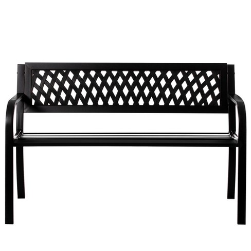 Target black best sale bench outdoor