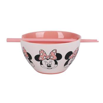 Disney Minnie Mouse On-the-Go Ramen Bowl with Chopsticks