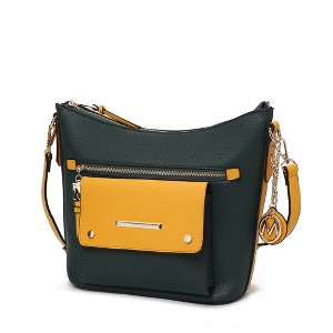MKF Collection Serenity Color Block Vegan Leather Women’s Crossbody Bag by Mia K - 1 of 4