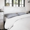Prepac King Rustic Ridge Farmhouse Panel Headboard Washed White - 4 of 4