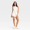 Women's Towel Terry High-Rise Shorts - JoyLab™ - 3 of 3