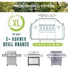 Patio Companion Premium, BBQ Grill Cover, 10 Year Warranty, Heavy-Grade UV Blocking Material, Waterproof and Weather Resistant, Gas Grill Cover - 2 of 4