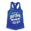 Simply Sage Market Makes Me Want A Hot Dog Real Bad Solid Racerback Tank - 2 of 4