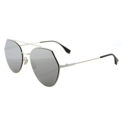 fendi 55mm aviator sunglasses