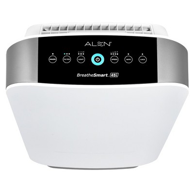 Alen BreatheSmart 45i White HEPA Air Purifier for Large Rooms