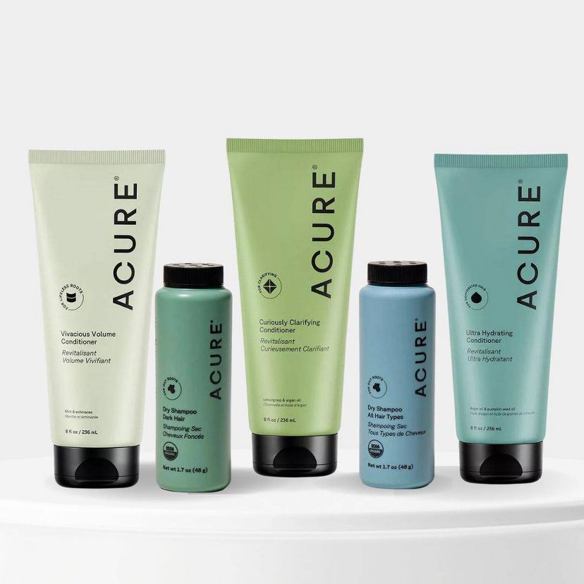 Acure Clean Haircare Collection