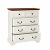 Lycvki 31.49 in. White 5-Drawer Dresser for Bedroom - 2 of 4