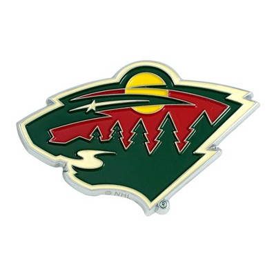 NHL Minnesota Wild 3D Metal Emblem