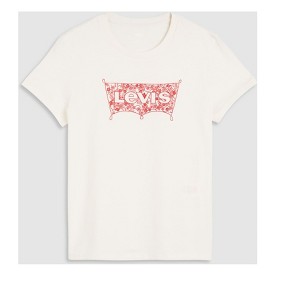 Levi's Women's The Perfect Tee Core Batwing Logo T-Shirt - 1 of 2