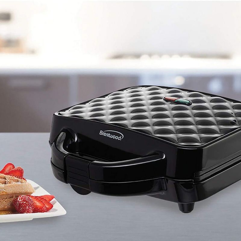 Brentwood Couture Purse Non-Stick Dual Waffle Maker with Indicator Lights, 4 of 5