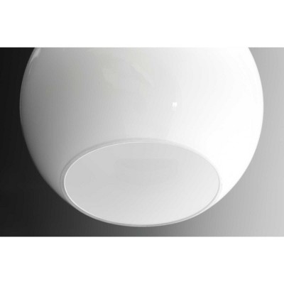 Carisa 4-Light Gold Bath Wall Light with White Glass Globes