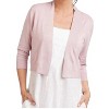Women's Shrug Sweater - Carre Noir - 2 of 2
