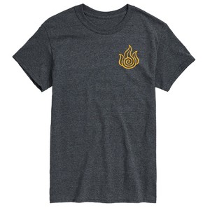 Men's - Avatar: The Last Airbender - Fire Nation Short Sleeve Graphic T-Shirt - 1 of 4