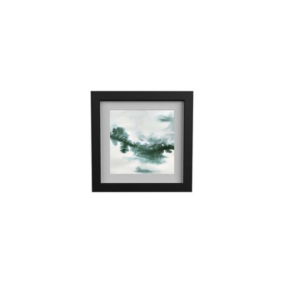 13" x 15" Modern Green Wall Art Black - PTM Images