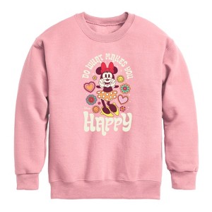 Boys' - Disney - Mickey & Friends Graphic Long Sleeve Fleece Sweatshirt - 1 of 4