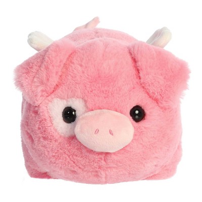 Aurora Pink Plush Faye Flying Pig Stuffed Animal 10 Inches