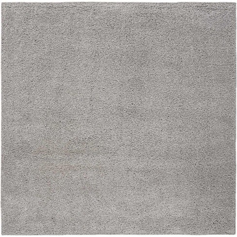 Nourison Malibu Shag Msg01 Silver/gray Indoor Area Rug - 6'7