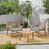 Aoodor Outdoor Chair Cushion, Fade-resistant Polyester, Removable Cover with Hidden Zipper,  Set of 2 - 2 of 4