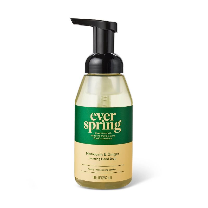 Mandarin &#38; Ginger Foaming Hand Soap - 10 fl oz - Everspring&#8482;, 1 of 12