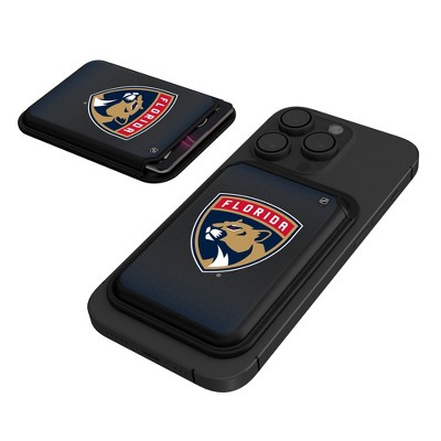 Keyscaper NHL Eastern Conference Teams Linen Black Magnetic Credit Card Wallet