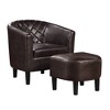 Breighton Home Take a Seat Roosevelt Accent Chair with Ottoman - 2 of 4