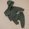 Kids Harley Jogger Long Sleeve Set - Olive + Scout - 2 of 4