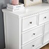KTMBDW 7 Drawer Dresser for Bedroom, Modern Wooden Dresser Large Chest of Drawers for Living Room, Entryway, Hallway - 4 of 4