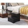 Kings Brand Furniture Joshua Wooden Stool for Adults and Kids with Storage for Bedroom, Kitchen Bathroom, Steps for High Beds - 2 of 4