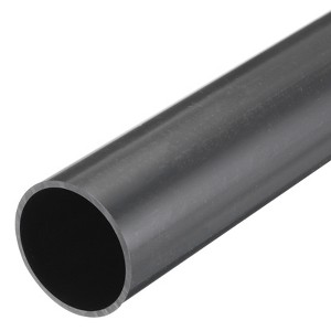 Unique Bargains High Impact Water Plumb Cable Sleeve PVC Rigid Round Pipes 20" Length - 1 of 4