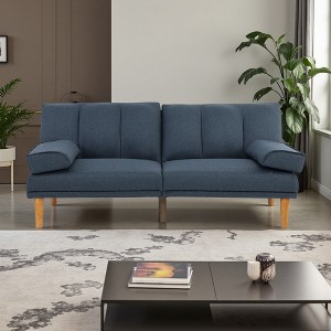 101" Convertible L-Shaped Sectional Sofa Set with Adjustable Chaise - 1 of 4