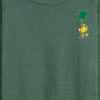 Women's - Peanuts - Woodstock Clover Lightweight French Terry Wide Neck Long Sleeve Shirt - 2 of 4