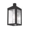 Livex Lighting Nyack 1 - Light Wall Light in  Black - 4 of 4