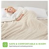Swtroom Heated Blanket Electric Blanket Heating Blanket Throw with Controller Over Heat Protection - 4 of 4