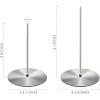 Darware Brazilian BBQ Skewer Set, Set of 2 Spikes; Vertical Barbeque Grilling Rack Meat Spit - 2 of 4