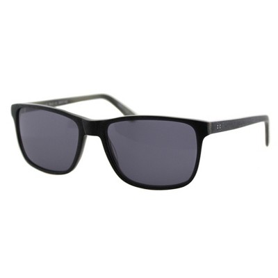 Cynthia Rowley No. 17  01 Unisex Rectangle Sunglasses Black 56mm
