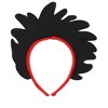 HalloweenCostumes.com    Dr. Seuss Thing 1 & Thing 2 Costume Glitter Headband, Black/Blue/Red - 3 of 4