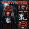 Karl Home 5.6ft Halloween Decorations Outdoor Animatronics Ghost with Pumpkin Head - 2 of 4