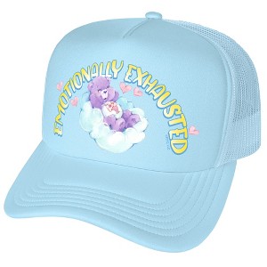 Care Bears Care Bears Emotionally Exhausted Foam Trucker Cap Light Blue - 1 of 4