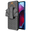 Nakedcellphone Case with Stand and Belt Clip Holster for Motorola Moto G Stylus 5G (2022) - 2 of 4