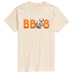 Men's Star Wars: The Force Awakens BB8 Short Sleeve Graphic T-Shirt - Cream - 2X Big and Tall - 1 of 4