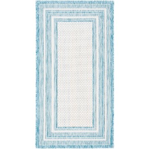 Courtyard CY8475 UV & Stain Resistant Non-Shedding Power Loomed Indoor/Outdoor Rugs - Safavieh - 1 of 4