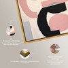 Art Remedy Cellphone Accessories Contemporary Shapes Abstract Wall Art Framed - 4 of 4