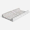 Bacati - Football Brown/Gray Muslin Changing Pad Cover - 3 of 4