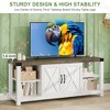 Whizmax TV Stand for 65 Inch TV, 60 Inch Entertainment Center with Storage, Farmhouse TV Console Table with Shelves for Bedroom - 2 of 4
