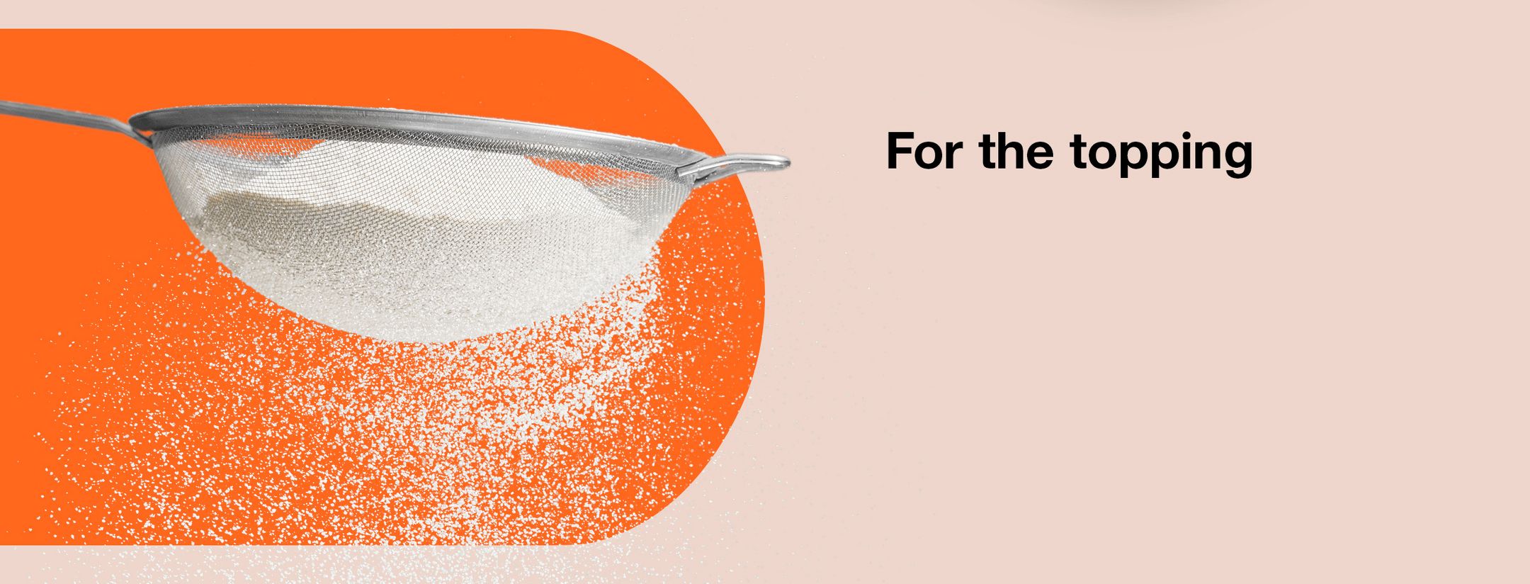 Ingredients for the topping