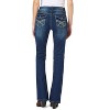 WallFlower Women's Luscious Curvy Bootcut Mid-Rise Insta Stretch Juniors Jeans (Standard and Plus) - 2 of 3