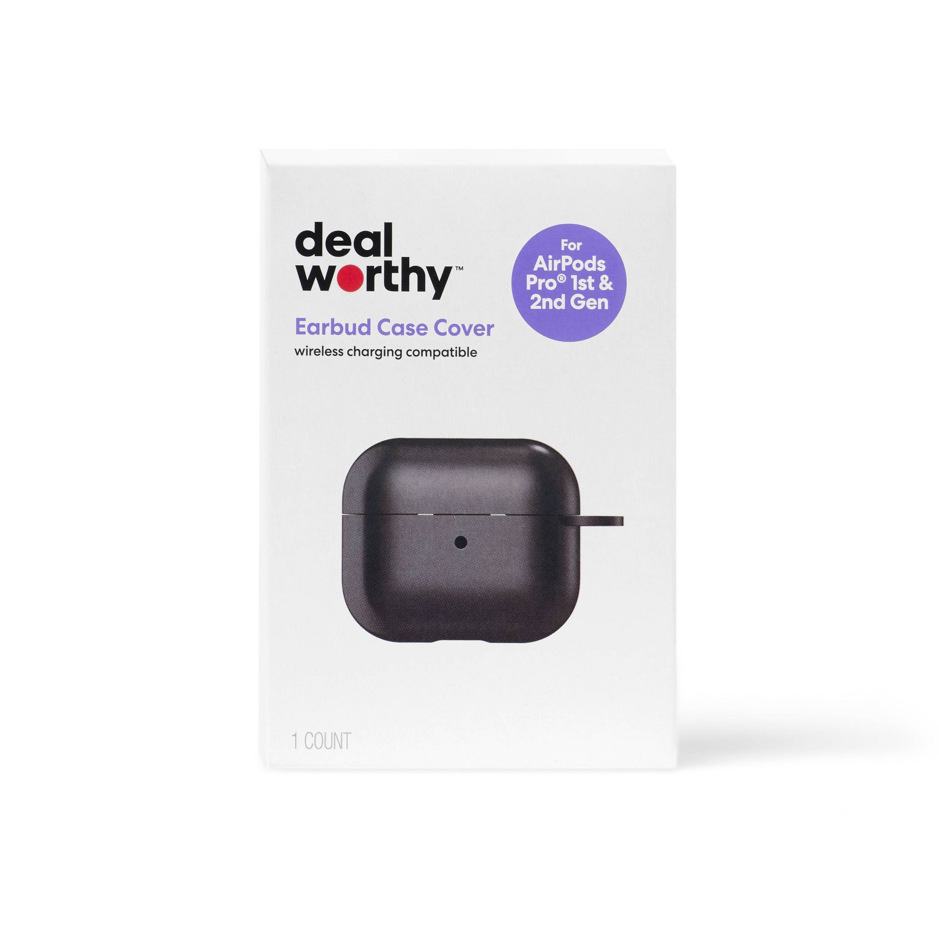 AirPods Pro (1/2 Generation) Case - dealworthy™ Black