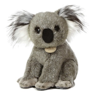 Aurora World MiYoni – Peluche Tigre Bianca Sdraiata, 20 Cm, Morbido E Iperrealistico